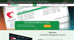 Desktop Screenshot of kholdem.net